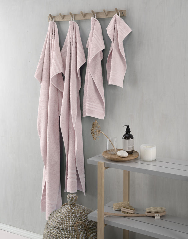 Borganäs Basic Frotté 90x150 cm Rosa