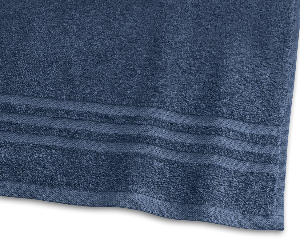 Borganäs Basic Frotté 90x150 cm Marinblå