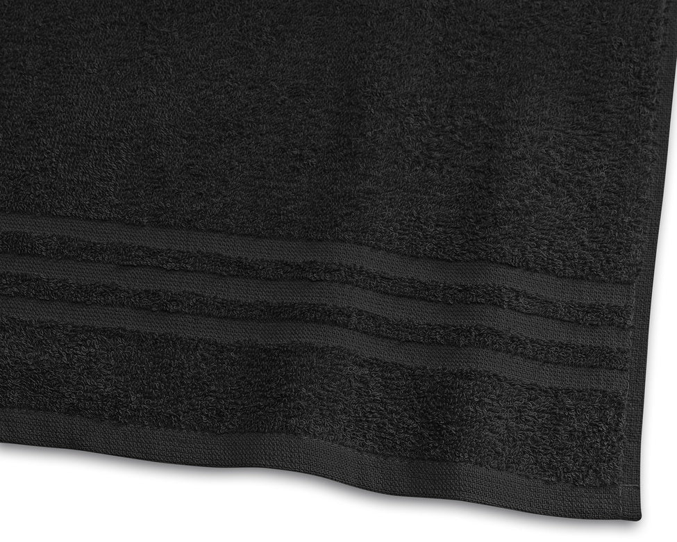 Borganäs Basic Frotté 90x150 cm Svart