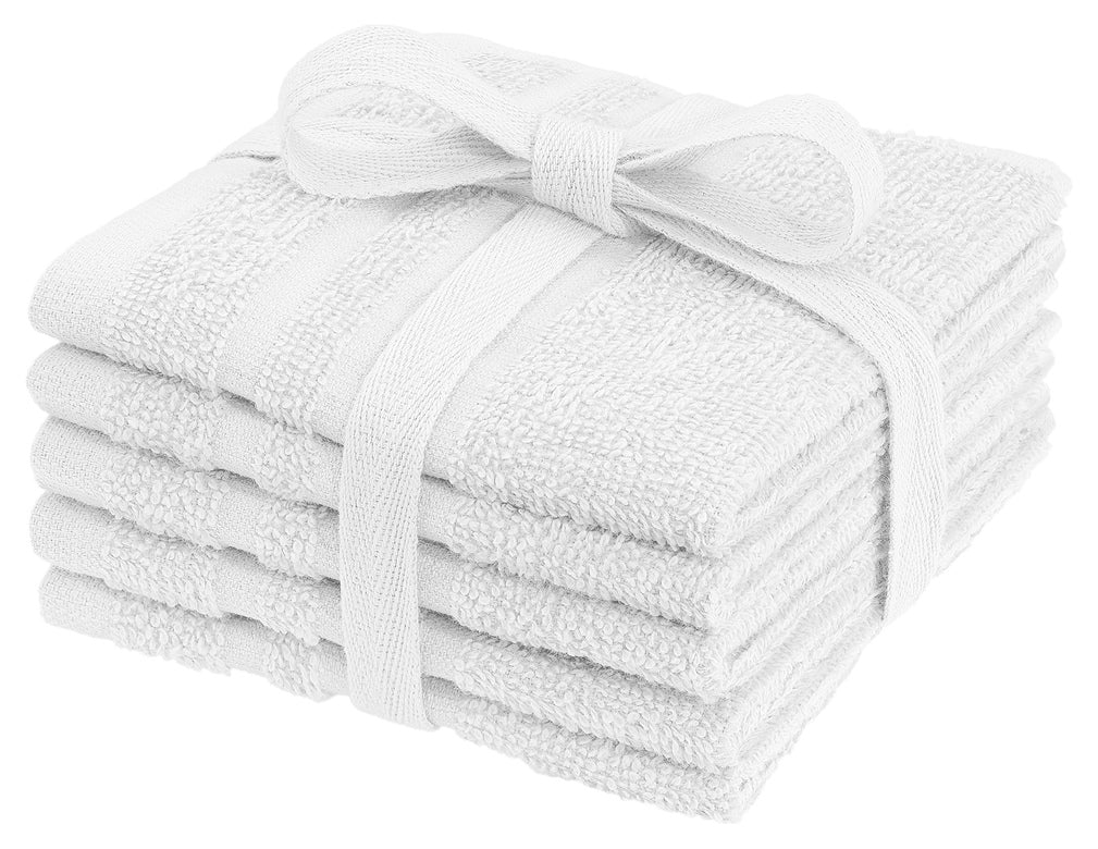 Borganäs Basic Frotté Tvättlappar 25x25 cm Vit