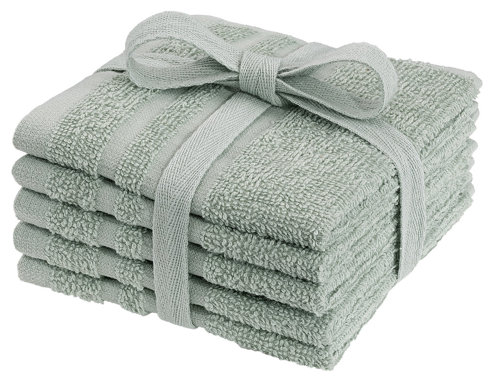 Borganäs Basic Frotté Tvättlappar 25x25 cm Grön