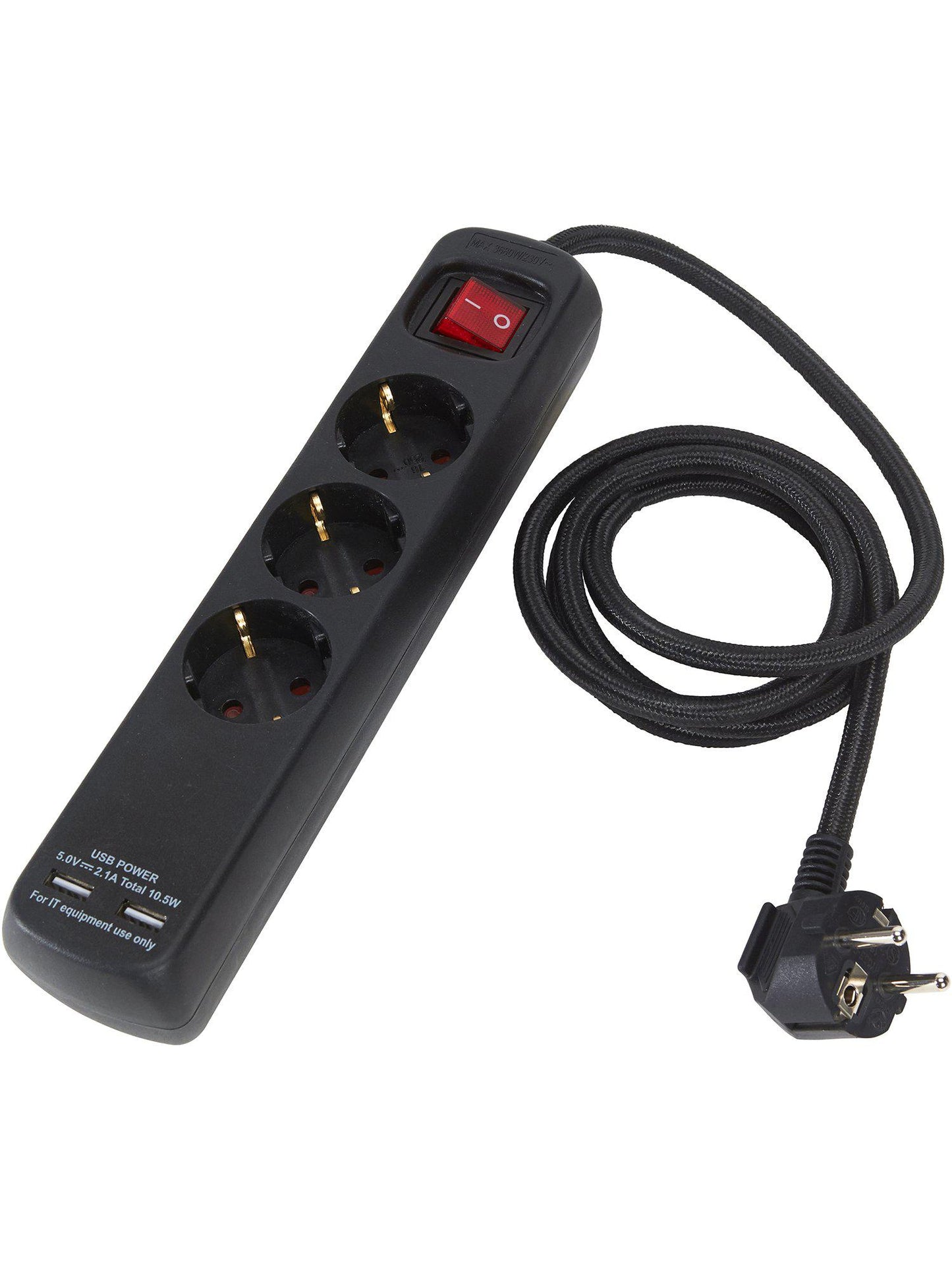 Grenuttag 3:a m USB
