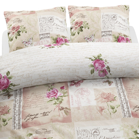 Borganäs 3-Dels Set Vintage Gala Offwhite/Rosa