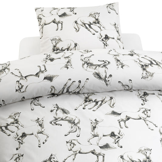 Borganäs 2-Dels Set Lipizzaner Grå