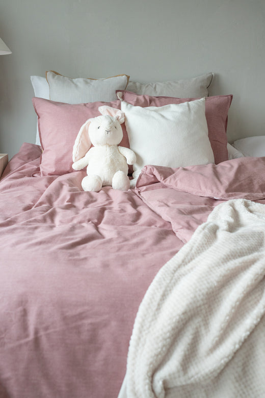 2-Dels Set Washed Rosa