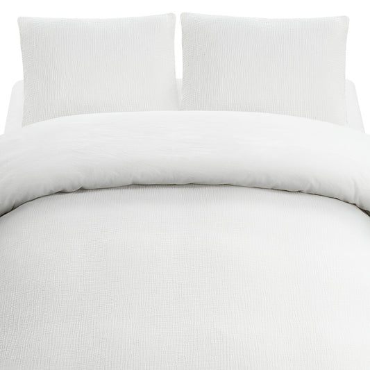 Borganäs 3-Dels Set Rolling Vit Dubbel