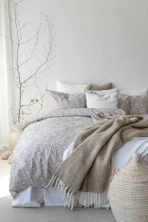 Borganäs 2-Dels Set Blackberry Doeskin