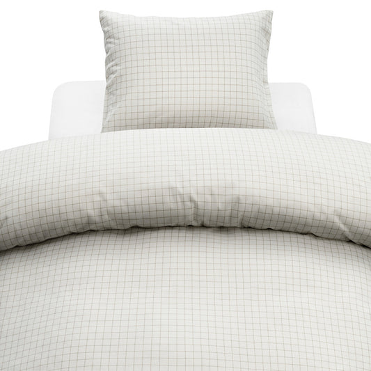 Borganäs 2-Dels Set Birger Flanell Offwhite