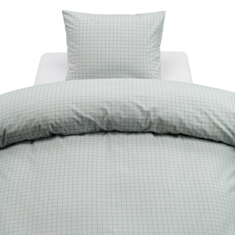 Borganäs 2-Dels Set Birger Flanell Grön