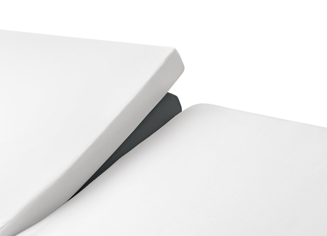 Borganäs Dra på lakan 2-split 180x210 cm Vit