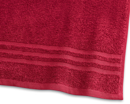 Borganäs Basic Frotté 30x50 cm Röd