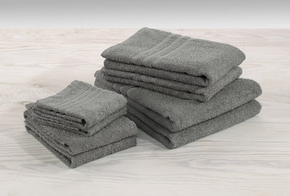 Borganäs Basic Frotté 30x50 cm Grå