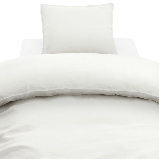 Borganäs 2-Dels Set Linne Vit